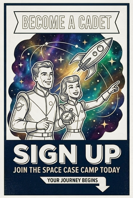 Become a Cadet poster artwork